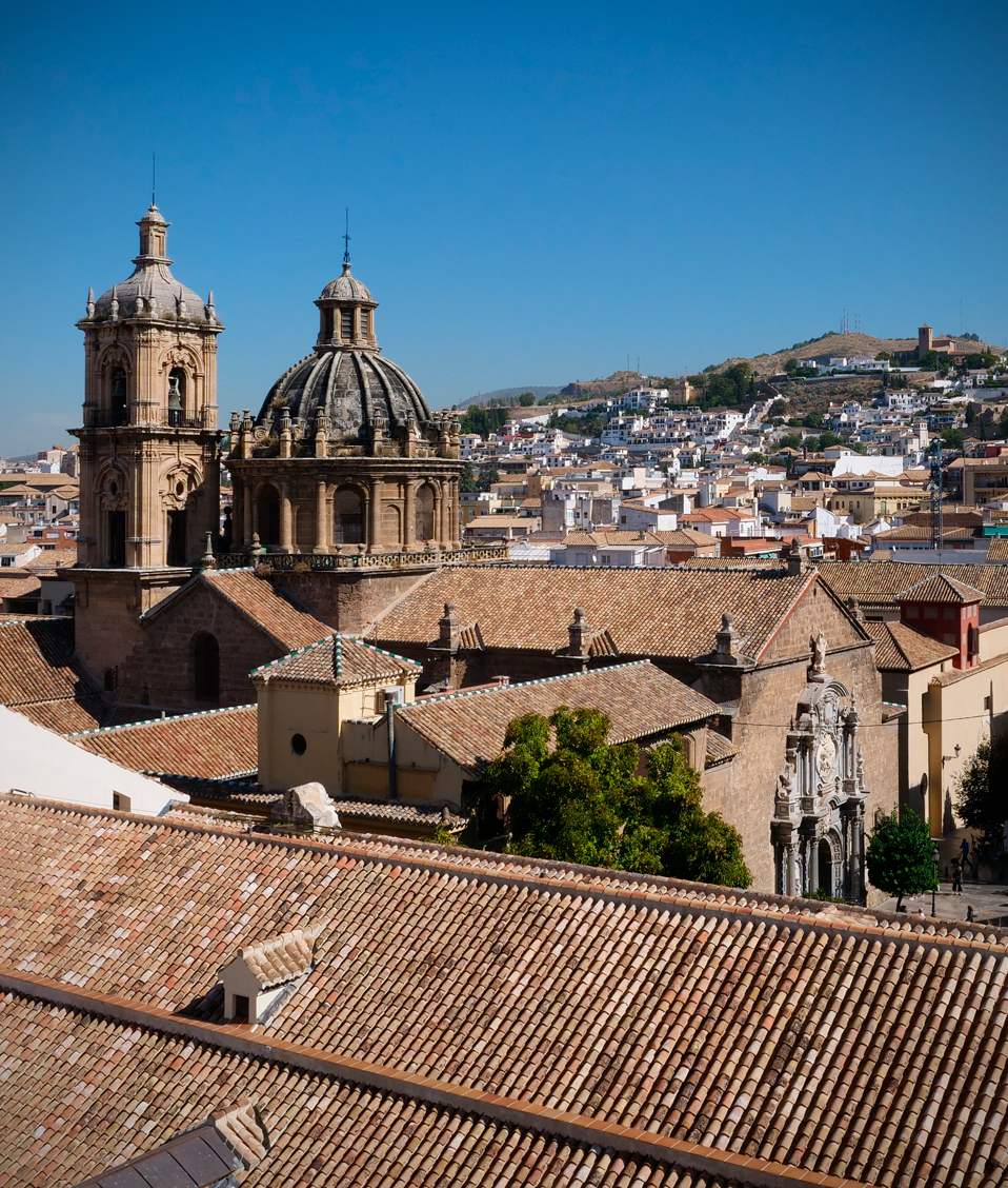 Vistas de Granada desde lo alto de la Facultad de Derecho